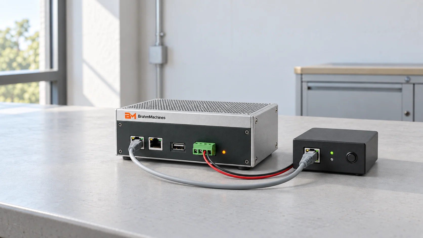 Test process concept for Brahm Machines